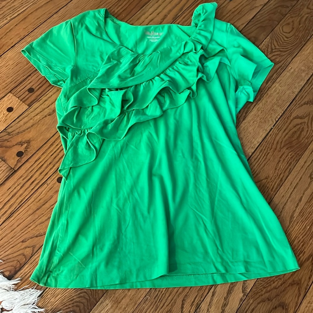 Lilly Pulitzer ruffle top